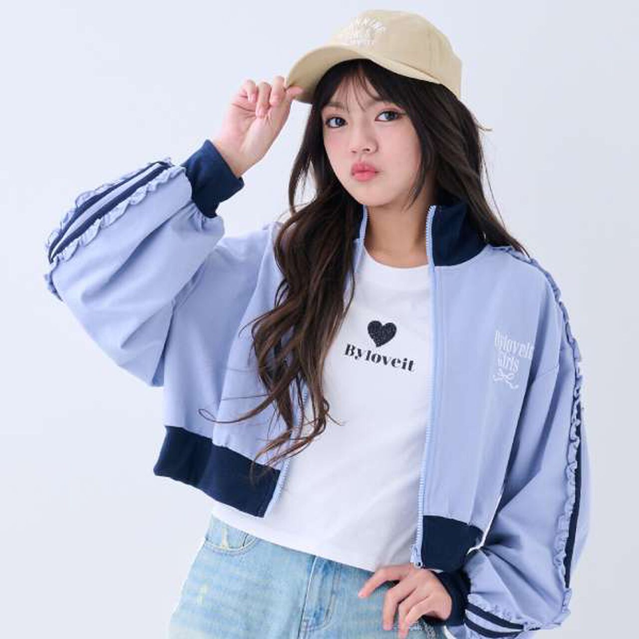 Athletic Zip-Up Track Jacket,Black, large image number 13