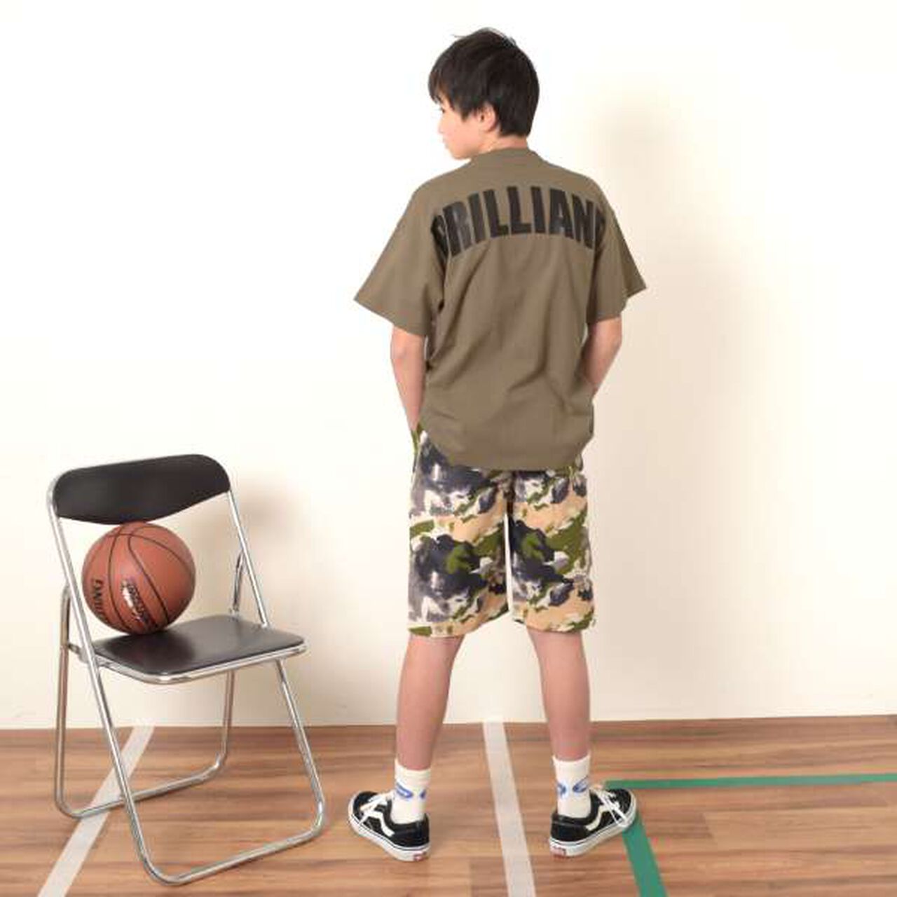 Affordable Logo T-Shirt,Beige, large image number 14