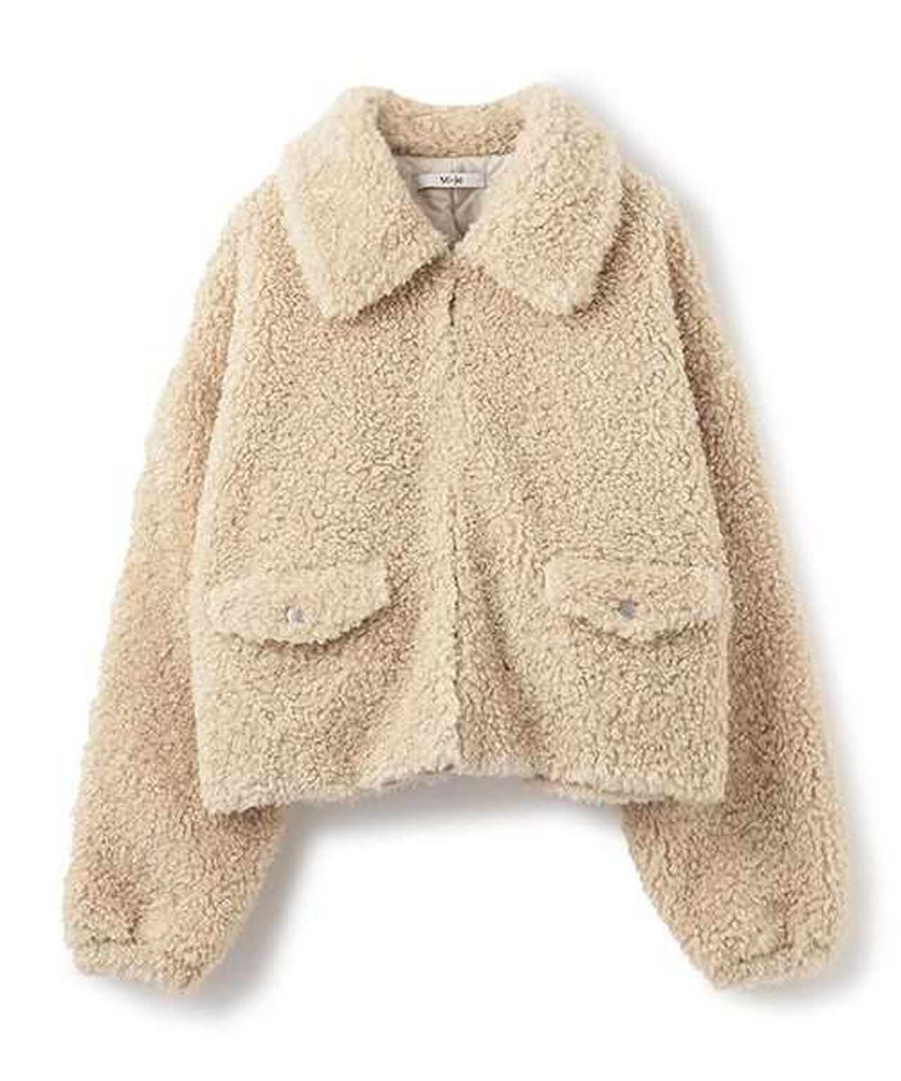 Poodle Faux Fur Coat,Brown, large image number 12