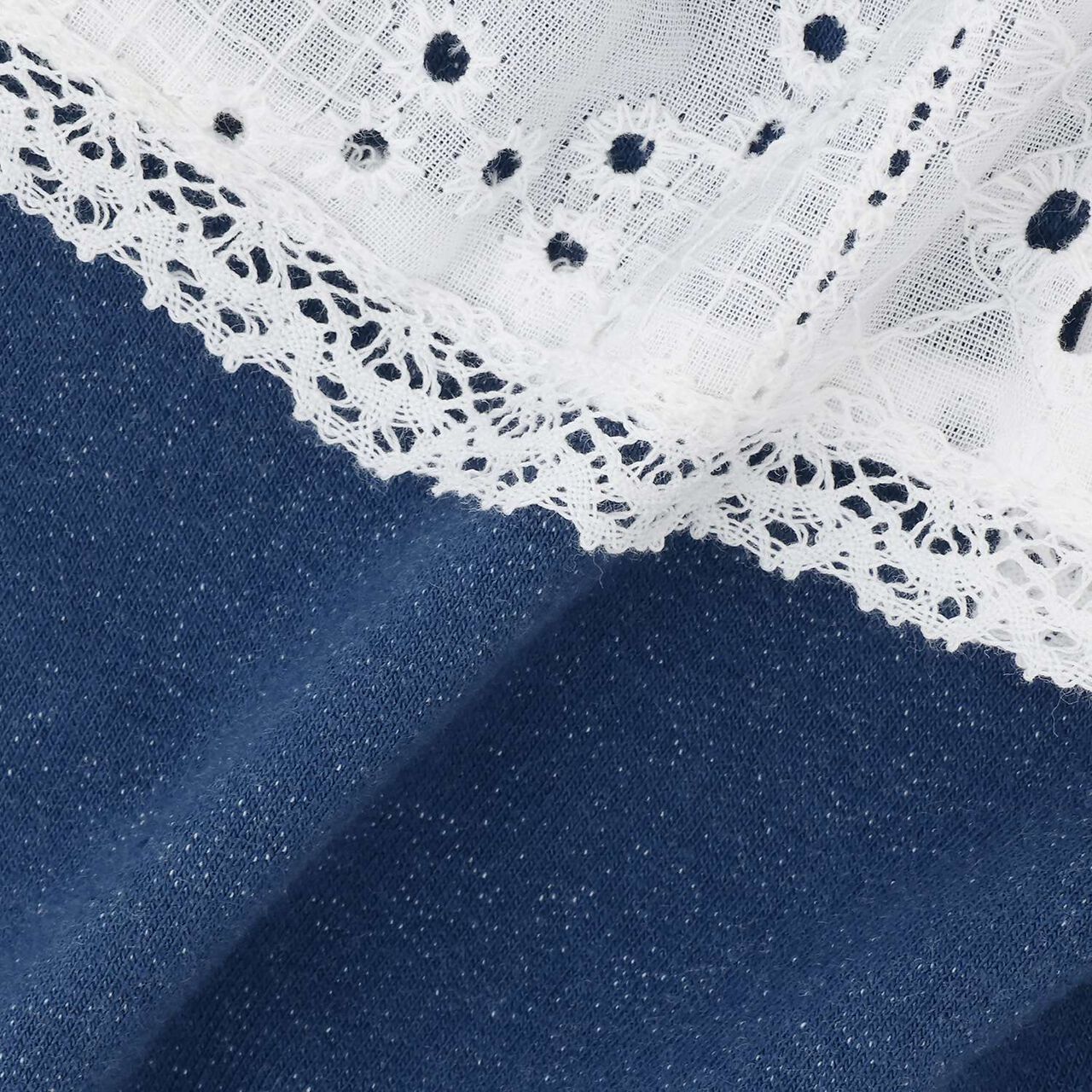 Link Lace Skirt Leggings,Blue, large image number 11