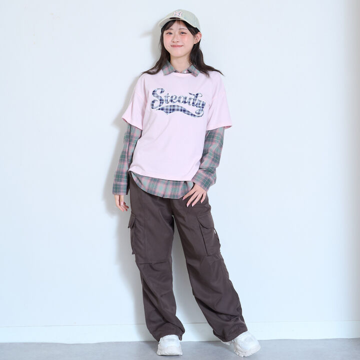 [LTXC / Quick-Dry Absorbent] Cargo Pants with Belt Loops,Off white, medium image number 5