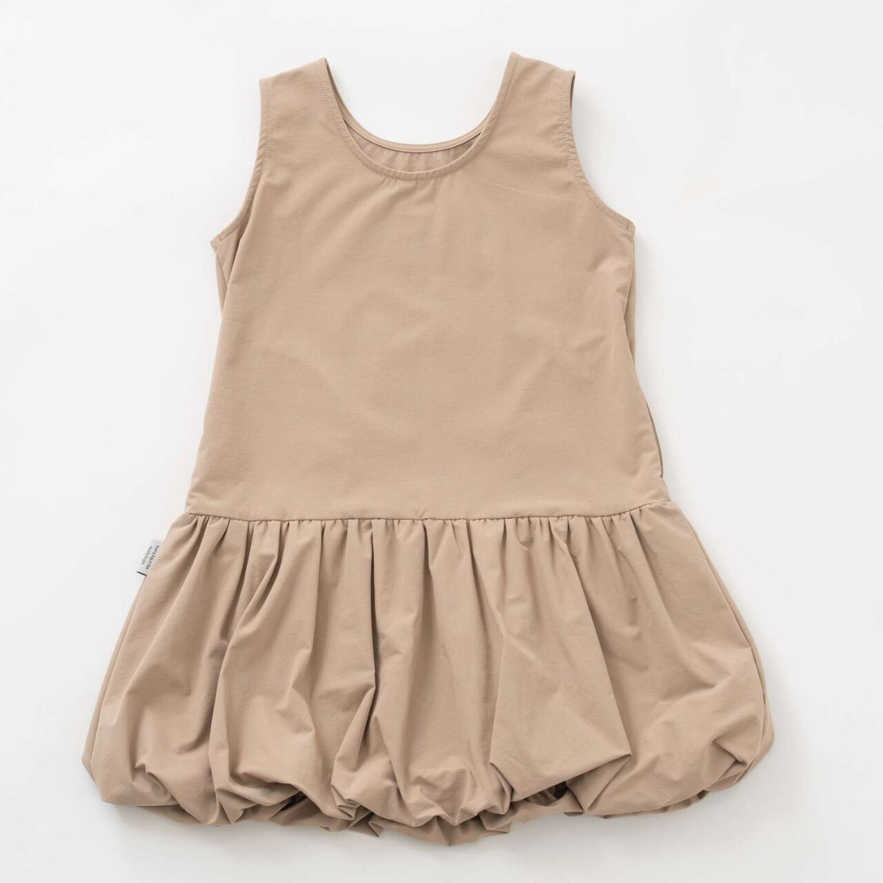 [Amphibious] Balloon Hem One-Piece Dress,Beige, large image number 18