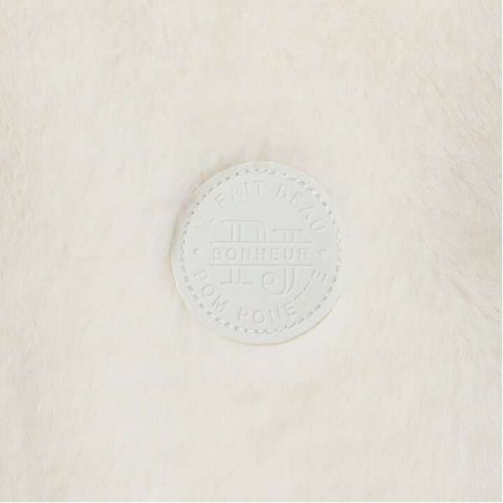 Water-Repellent Faux Fur Liner 3-Way Jacket,Light beige, medium image number 2