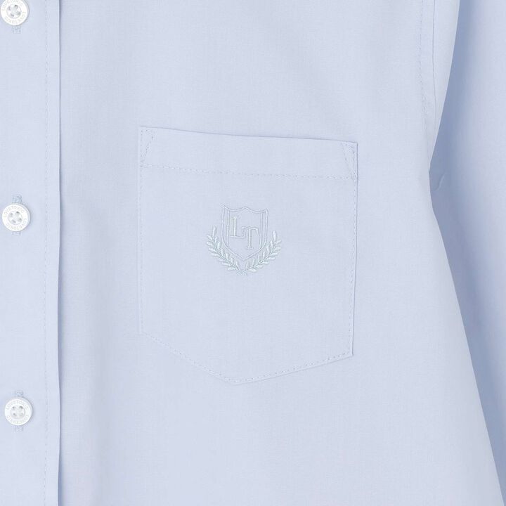 [Graduation Attire & Ceremony] Easy Care Basic Shirt,Light blue, medium image number 4