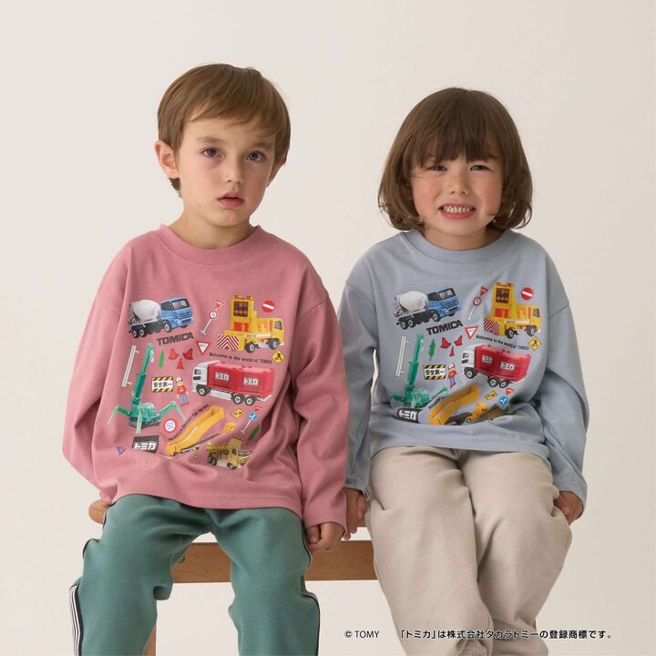 [Tomica] [Kaiteki Tenjiku] Collection T-Shirt,Deep pink, medium image number 22