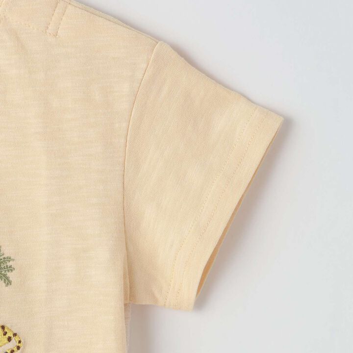 Safari Embroidered Short Sleeve T-Shirt,Ink blue, medium image number 6