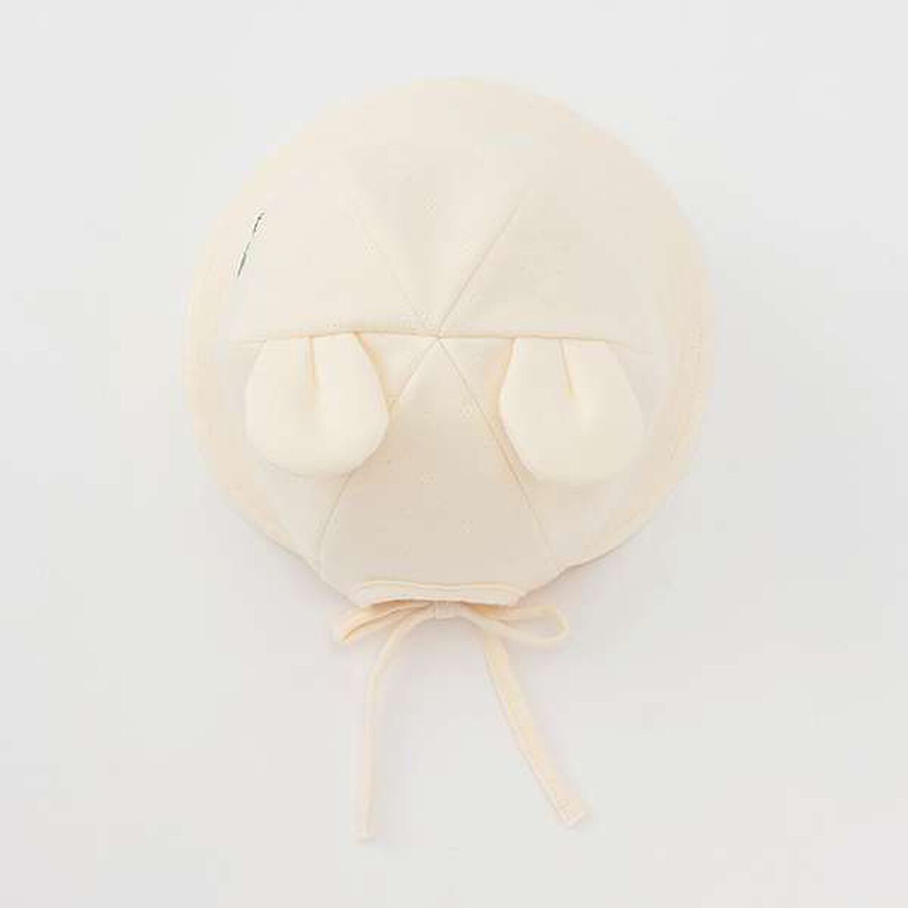 Organic Bear Ear Hat,Pearl white, large image number 5