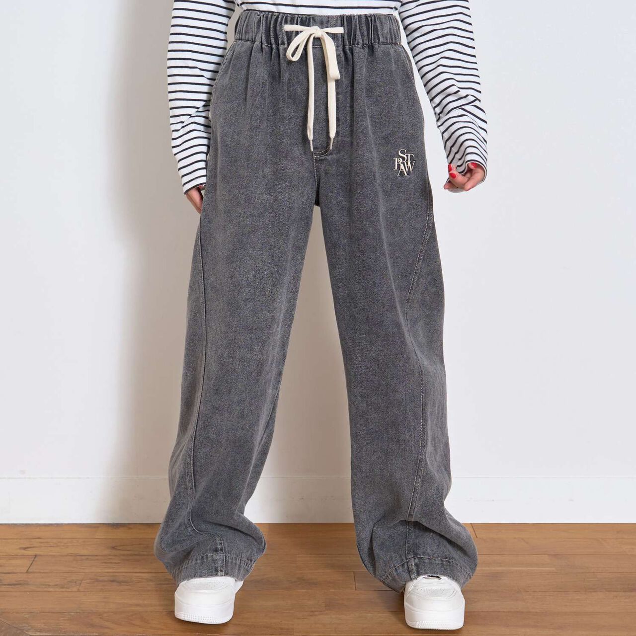 Easy Pull-On Summer Pants,Blue, large image number 2