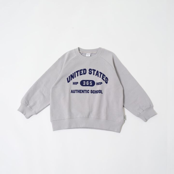 [365D.] [Matching with Dad] Raglan Sweatshirt Assortment Logo Pullover,Charcoal gray, medium image number 22