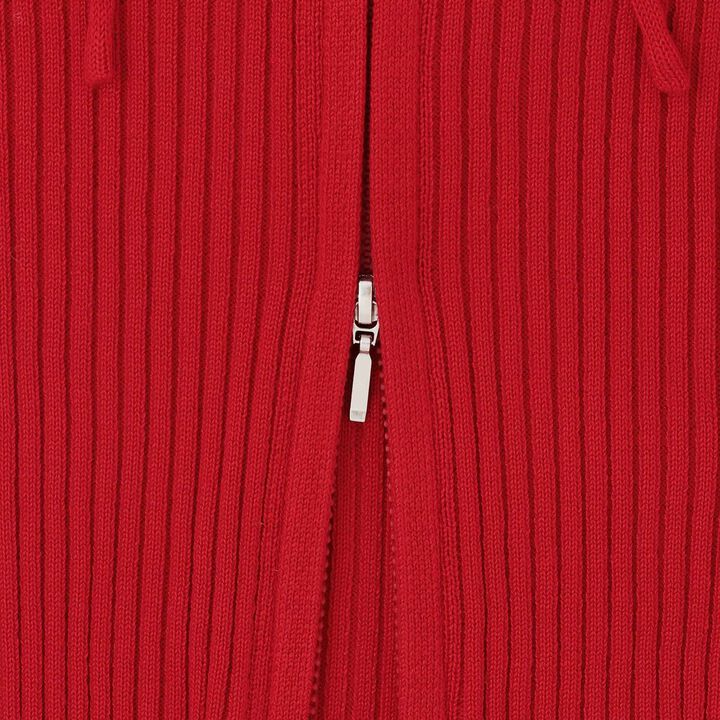 [LTXC] [Arael] Rib Zip Hoodie,Off white, medium image number 14