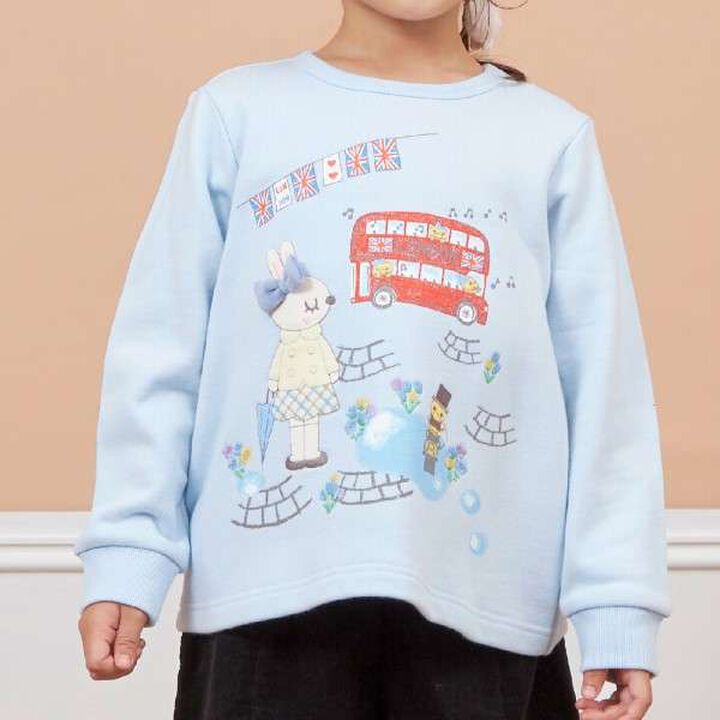 KP London Mimi Print Appliqué Trainer (80-150),Off white, medium image number 11