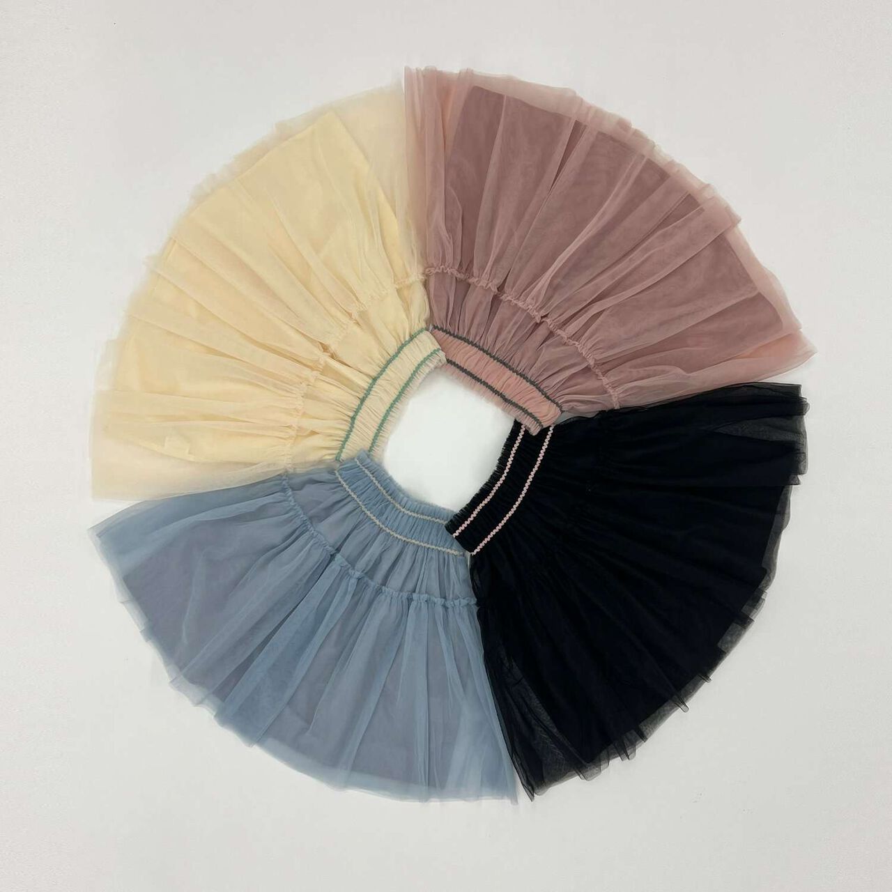 [Halloween] Gathered Tulle Skirt,Ivory, large image number 13