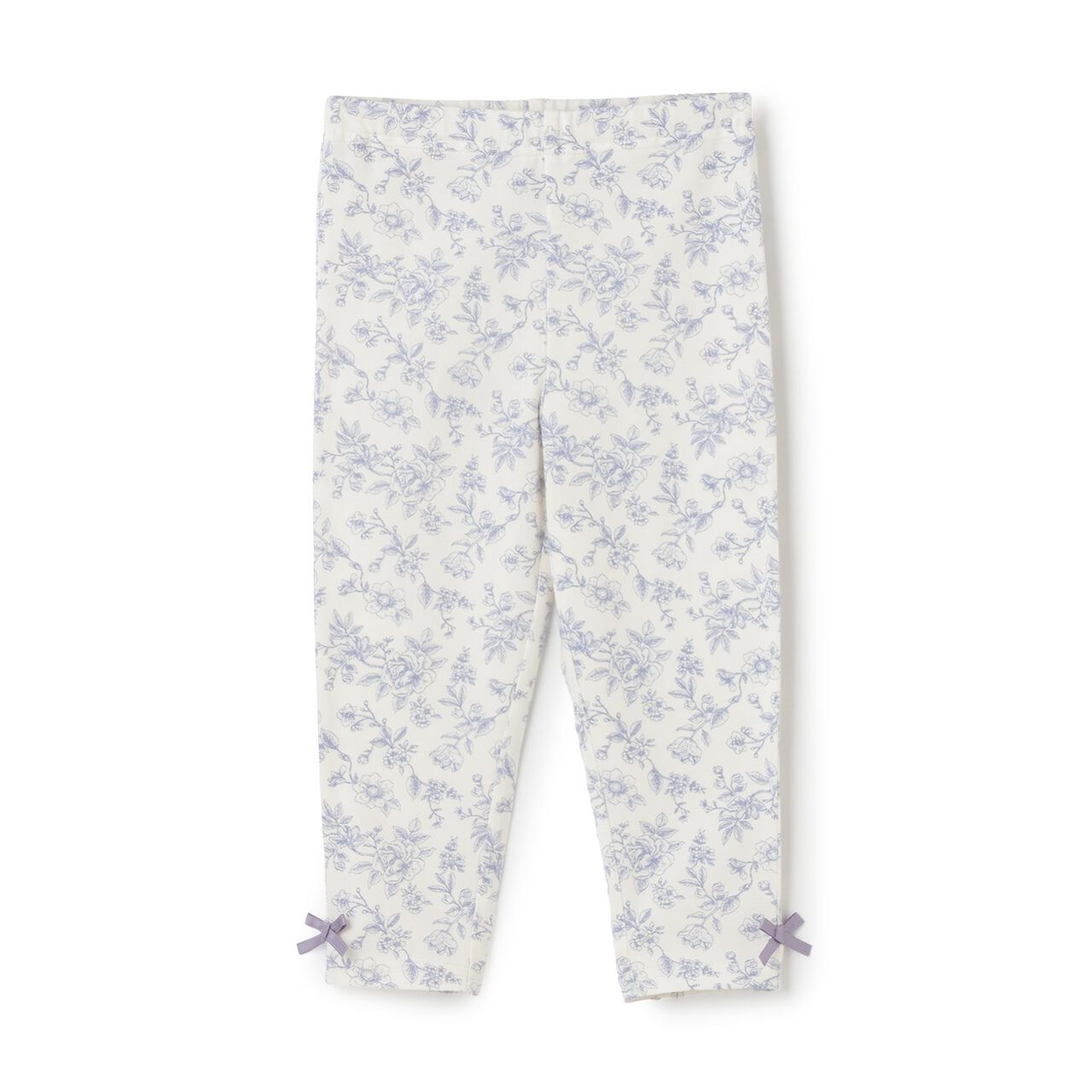 [Affordable] GIRLS 10-length Leggings,Off white, large image number 15