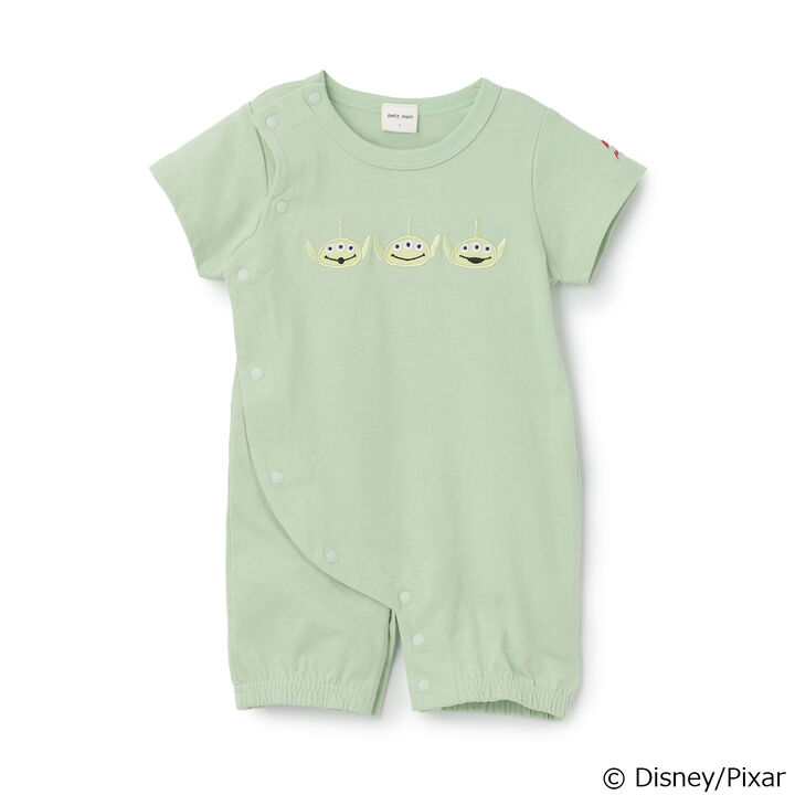 [Disney/Pixar] TOY STORY Appliqu&eacute; 2WAY Romper,Moss green, medium image number 2