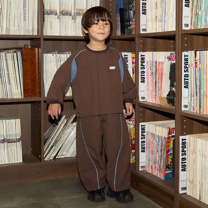 [MNCM] Side Line Wide Pants (Coordinatable Setup),Navy, medium image number 24