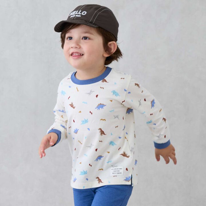 [Affordable] BOYS Long-Sleeve T-Shirt,Deep green, medium image number 11