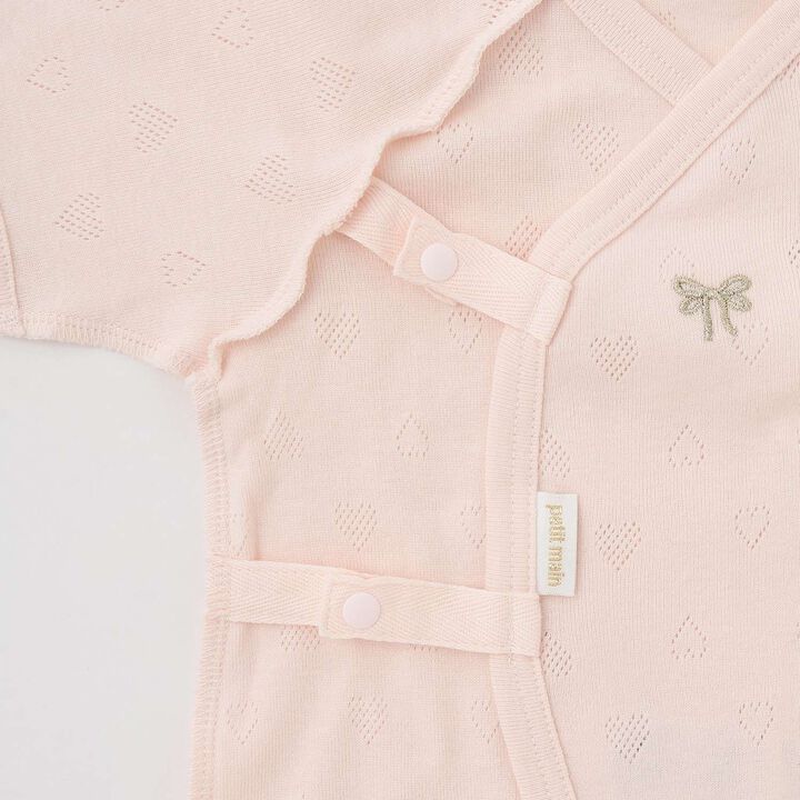 [Weak Acidity] Combi Bodysuit,Salmon pink, medium image number 4