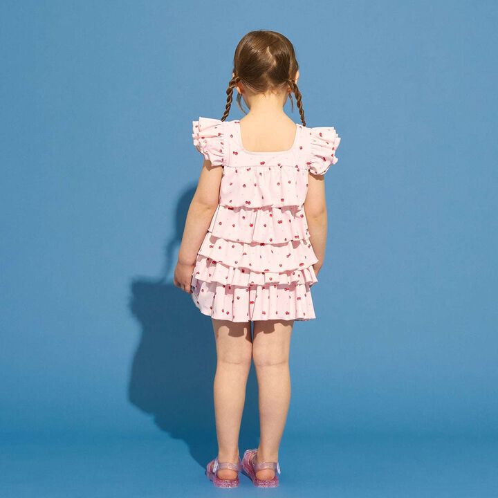 [SWIM] [UV Protection] Tiered Top & Tiered Skirt Separate Swimsuit,Lavender, medium image number 18