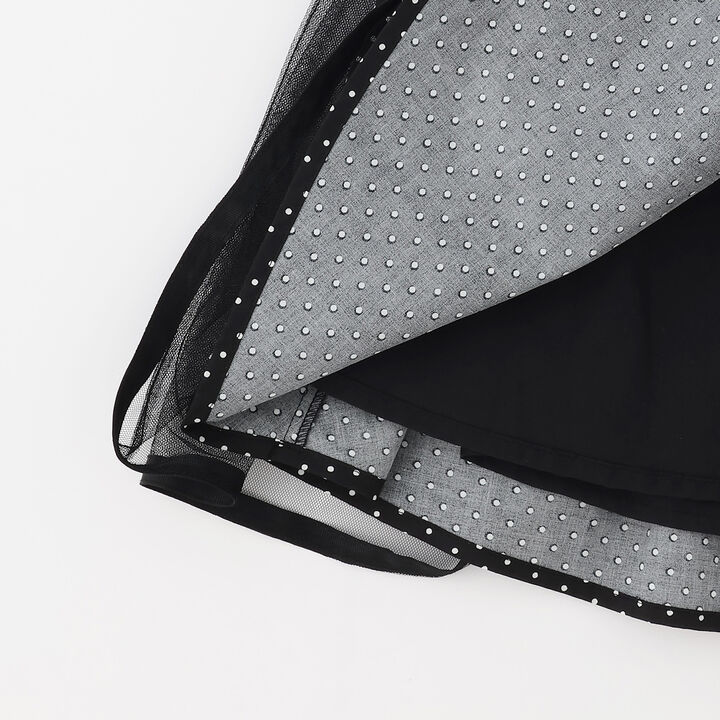 Jumper Skirt & Long-Sleeve T-Shirt Set,Black, medium image number 5