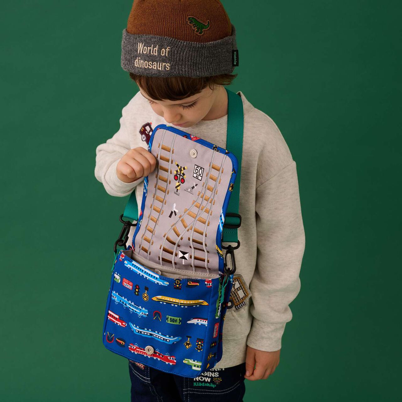 Railway Model Storage Support Shoulder Bag,Navy, large image number 0