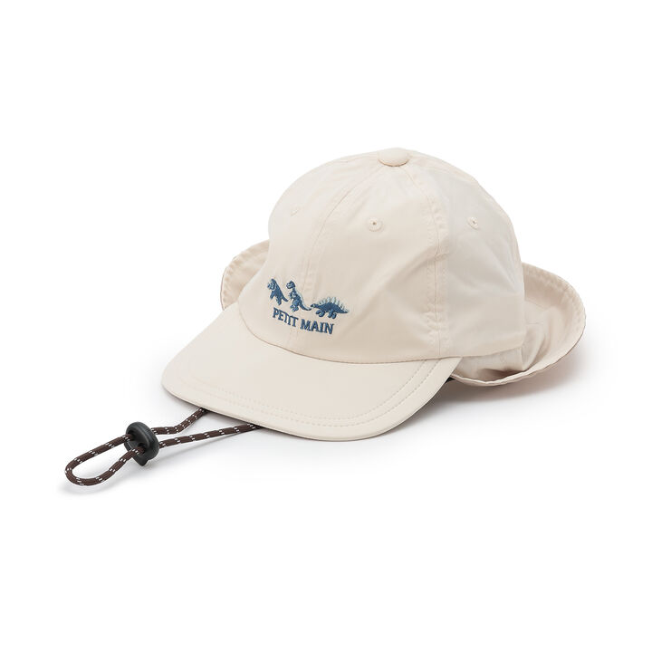 [UV/Water Repellent] Sunshield Cap with Cord,, medium