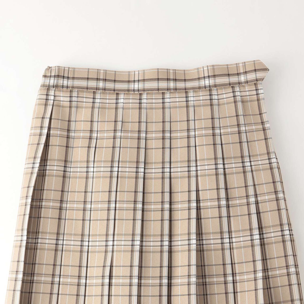 [Graduation Attire] Checkered Pleated Skirt-Pants,Navy, large image number 10