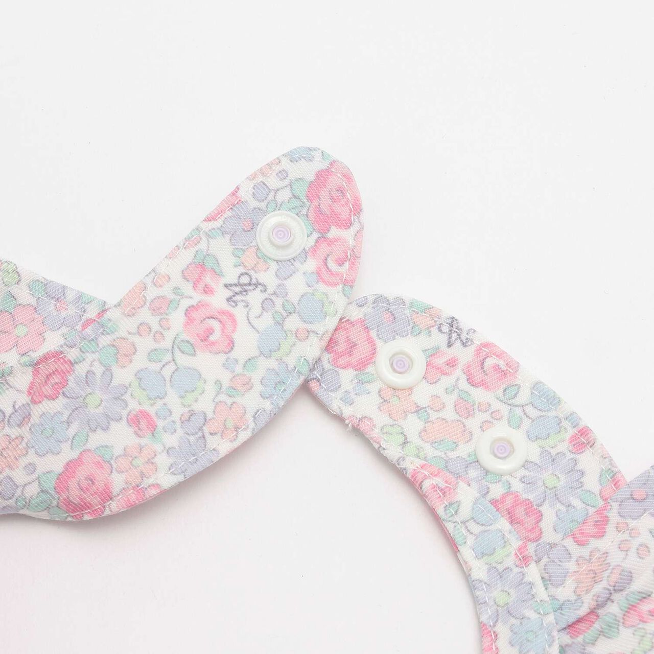 Little Flower Pattern Apron & Headband Set [Box Included],Off white, large image number 3