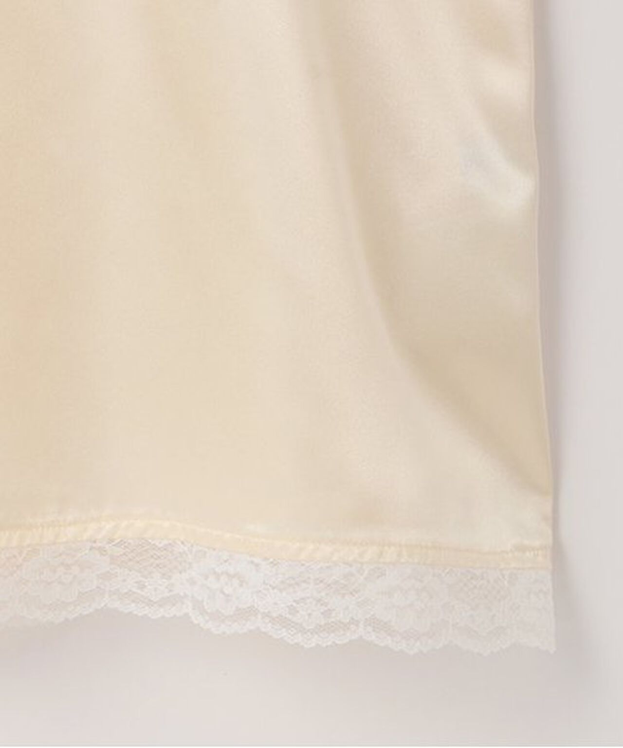 Lingerie-Style Camisole One-Piece Dress,Cream, large image number 8