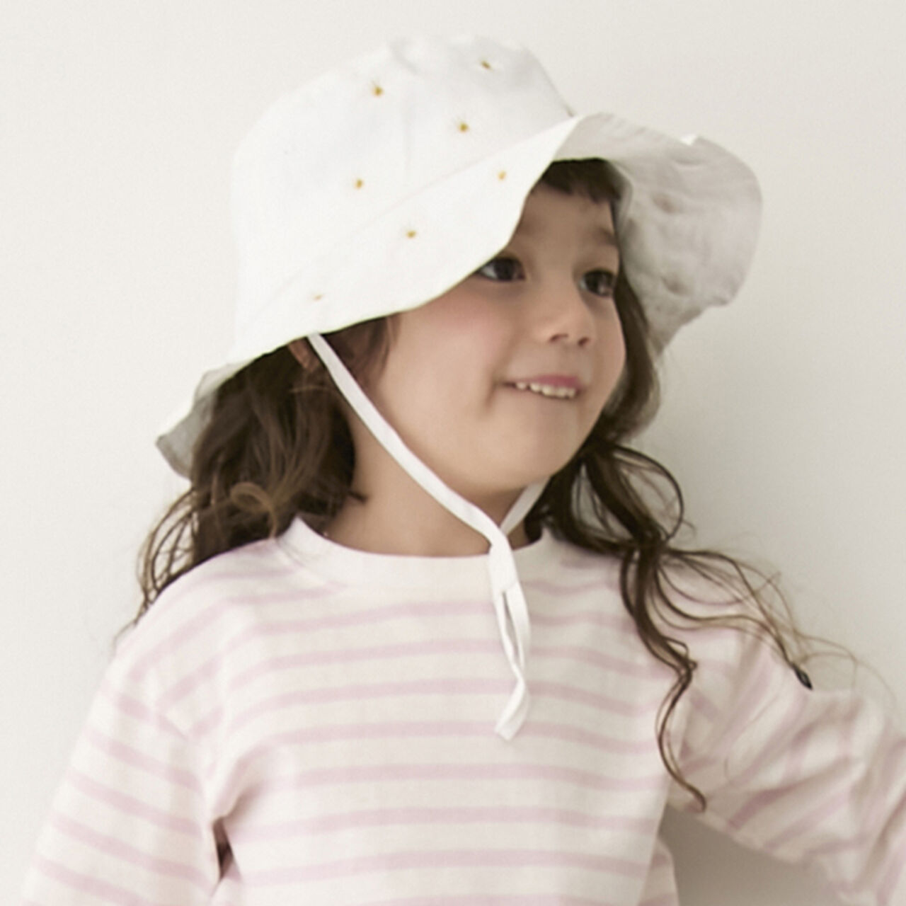 [Heat-Resistant] Embroidered Bucket Hat,Lavender, large image number 38