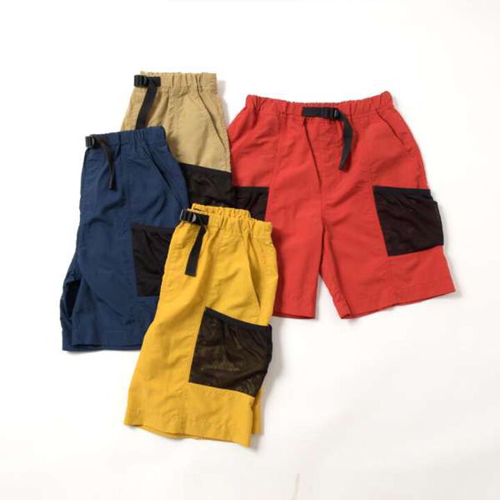 Water-Resistant Nylon Gear Shorts,Beige, medium image number 13