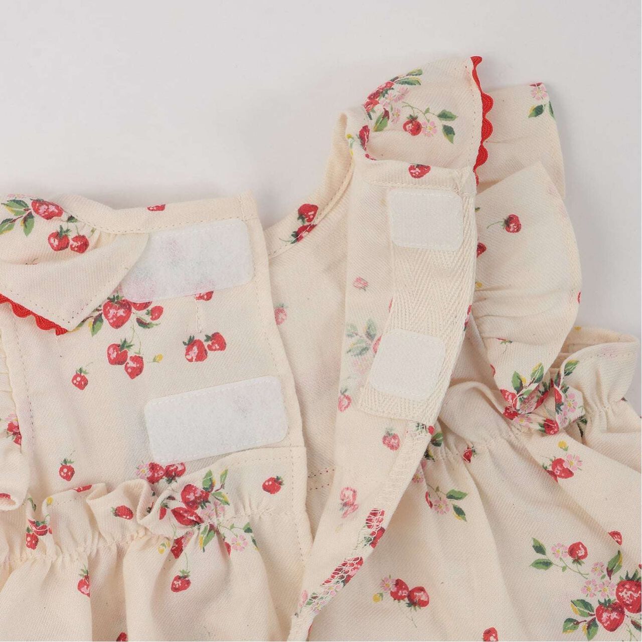 Wild Strawberry First Dress Set [Organic] [Made in Japan],Pearl white, large image number 11