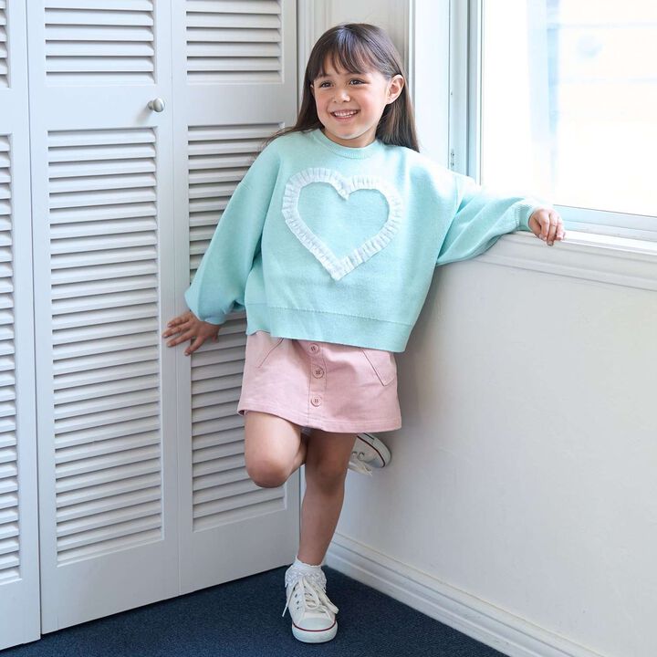 Marshmallow Comfort Machine Washable Heart & Ribbon Assortment Sweater,Emerald green, medium image number 26