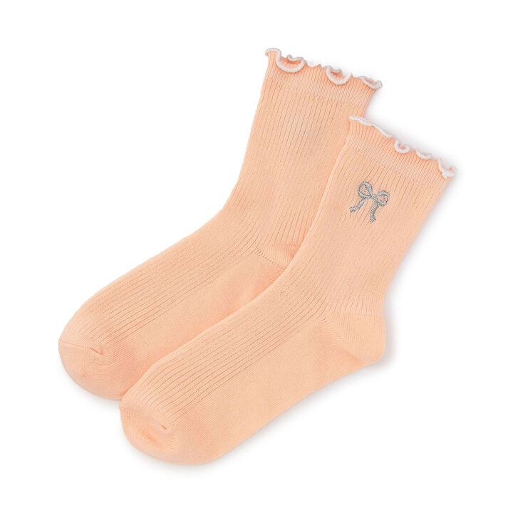 Bi-Color Melody Crew Socks,, medium