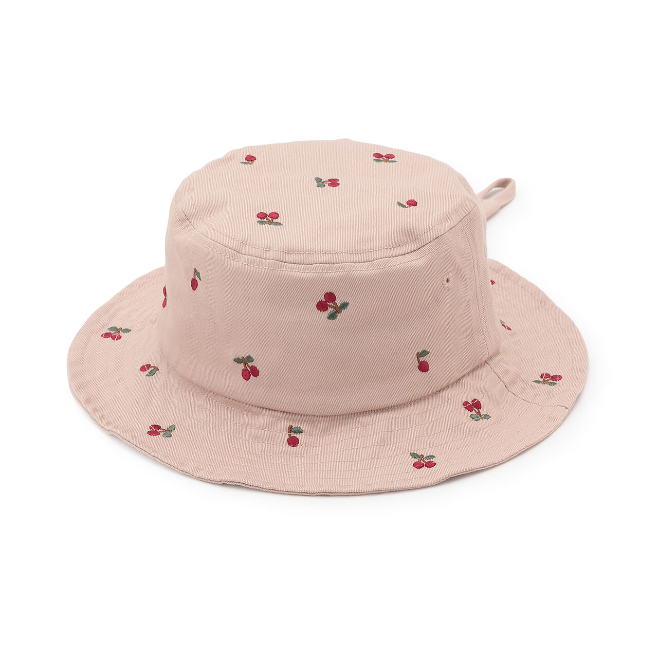 Twill Embroidered Bucket Hat,Ivory, large image number 1