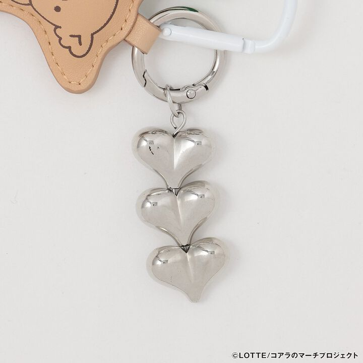 Koala March Faux Leather Motif Charm,Pink, medium image number 9