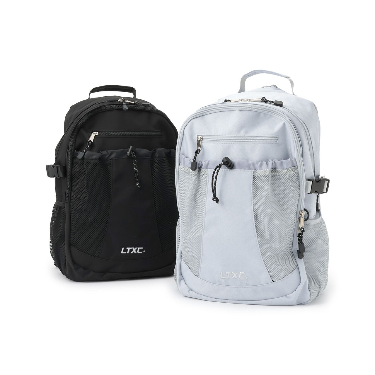 [LTXC] Shoulder-Friendly 30L Water-Repellent School Backpack,Black, large image number 2