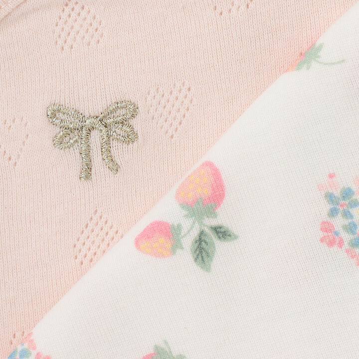 [Weak Acidity] Short Baby Undershirt,Cream, medium image number 11