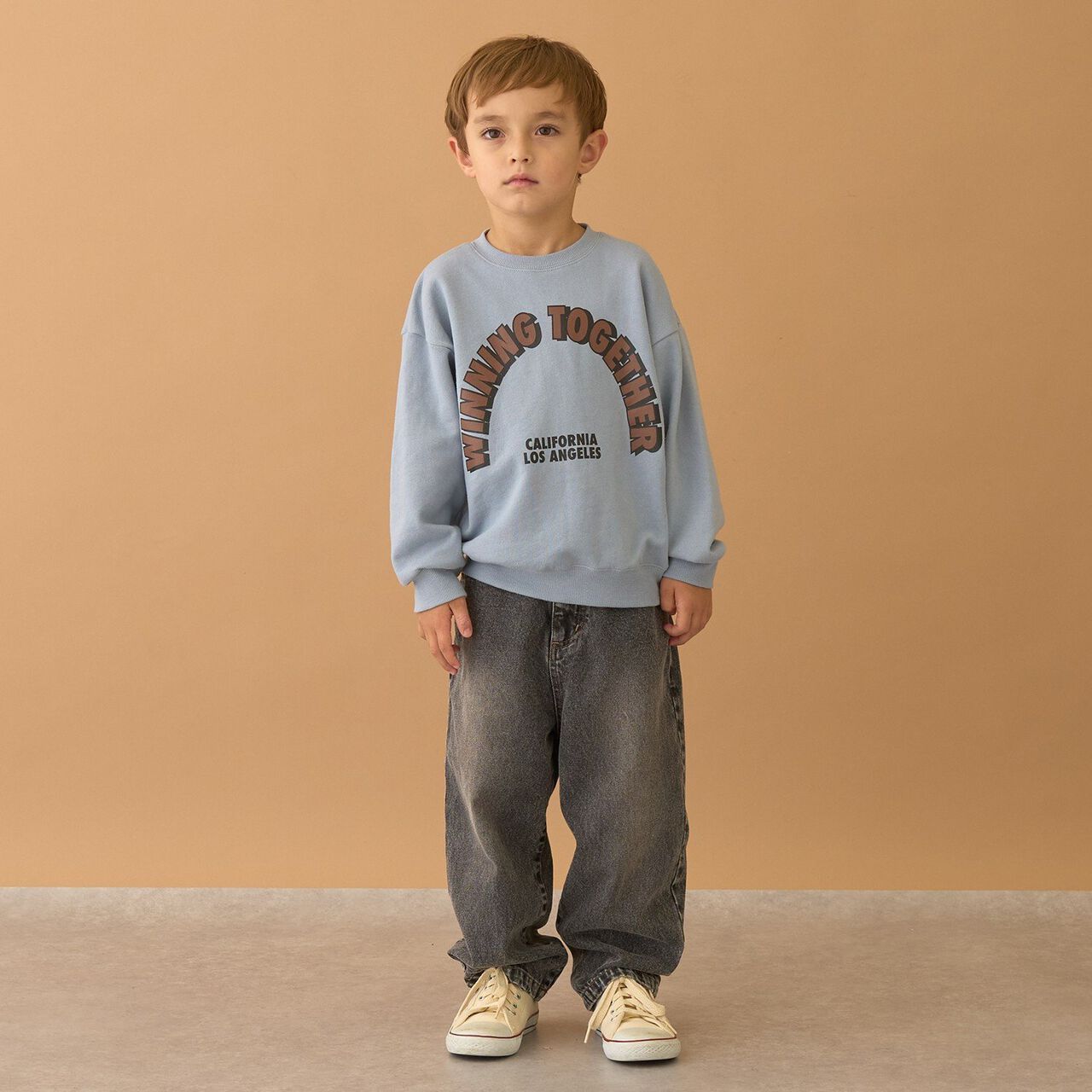 [LOVE DENIM] Loose Straight Pants,Black, large image number 21