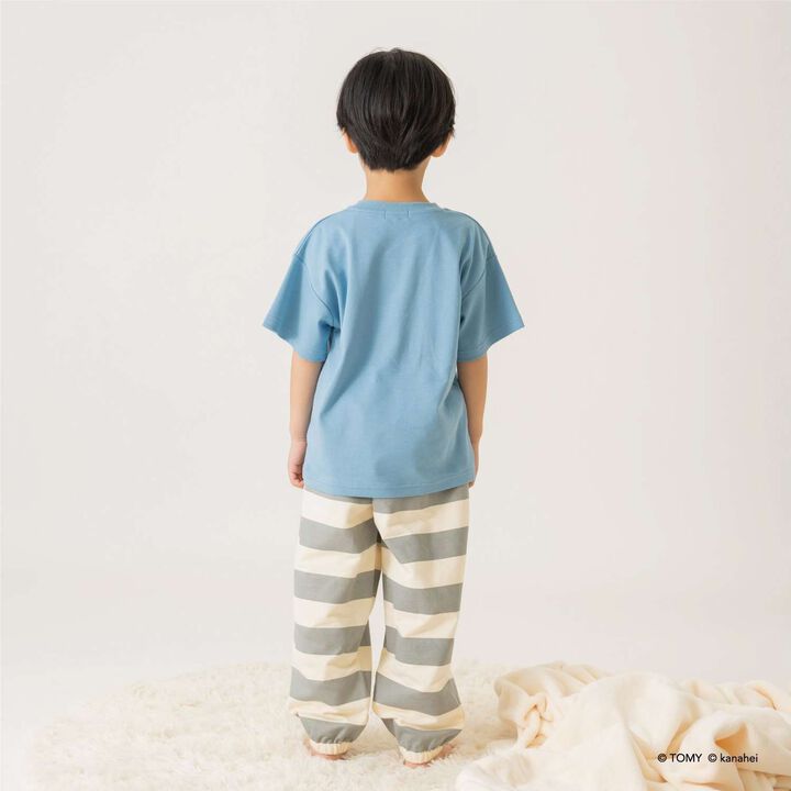 Gather! Plarails Pajamas for Sleep,Light blue, medium image number 5