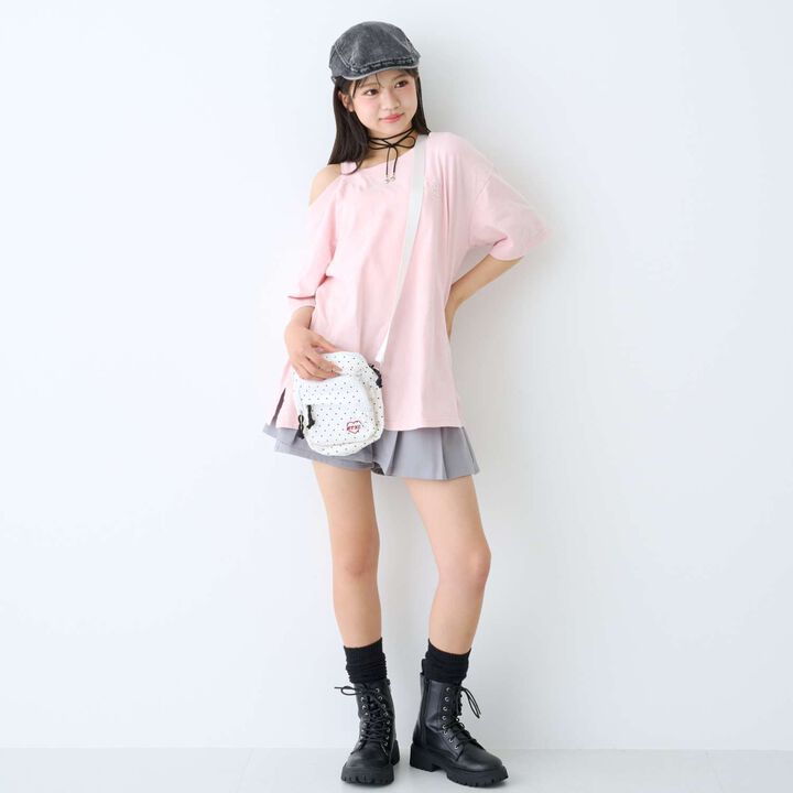 [LTXC] Rakukei Front Pocket Mini Shoulder Bag,Multi color, medium image number 1