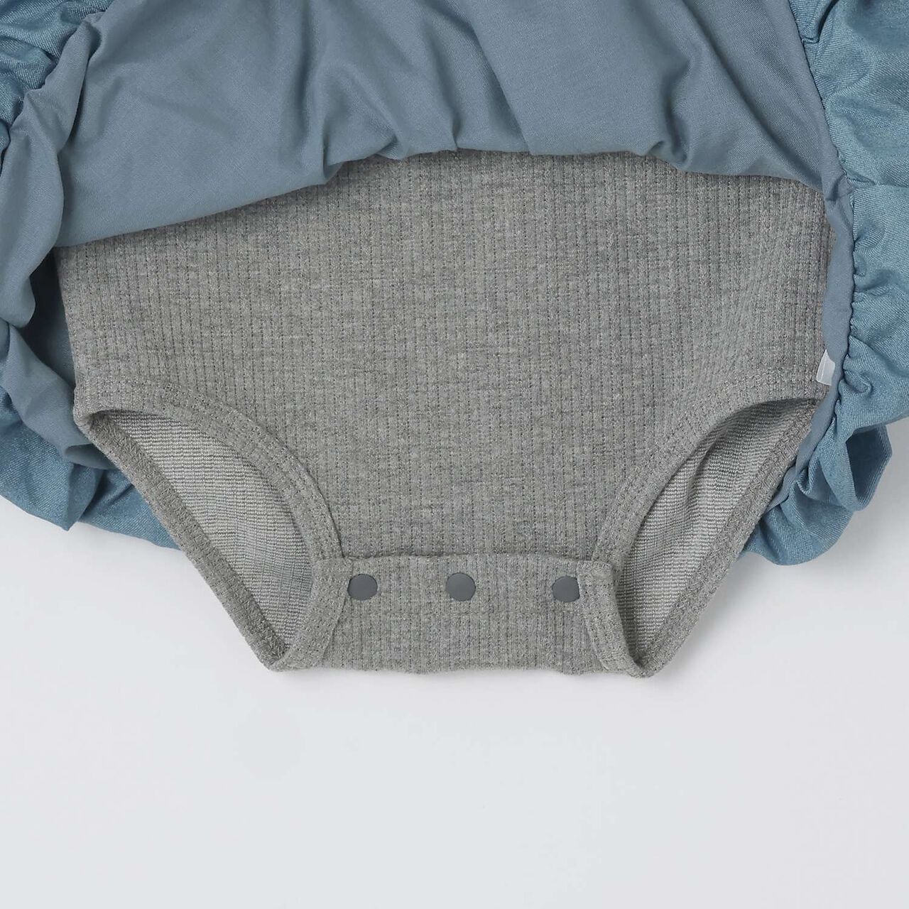 Collared Balloon SK Romper,Light pink, large image number 10