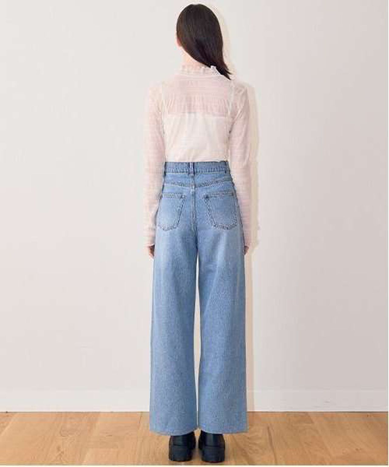Assorted Wide Pants,Blue, large image number 2