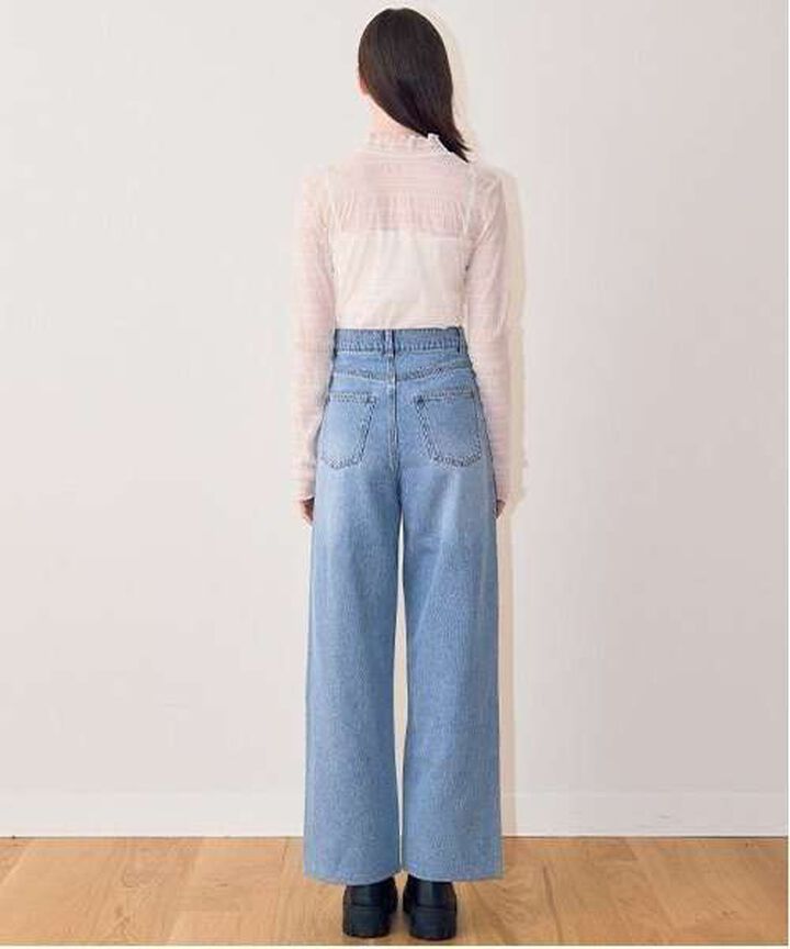 Assorted Wide Pants,Blue, medium image number 2