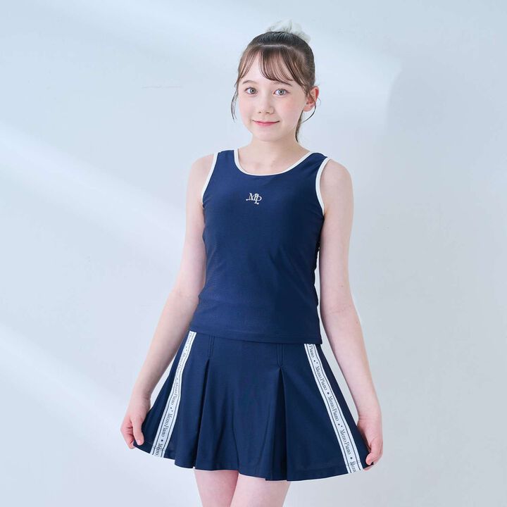 [SWIM] School-Approved Swimwear Set with T-Shirt,Navy, medium image number 23