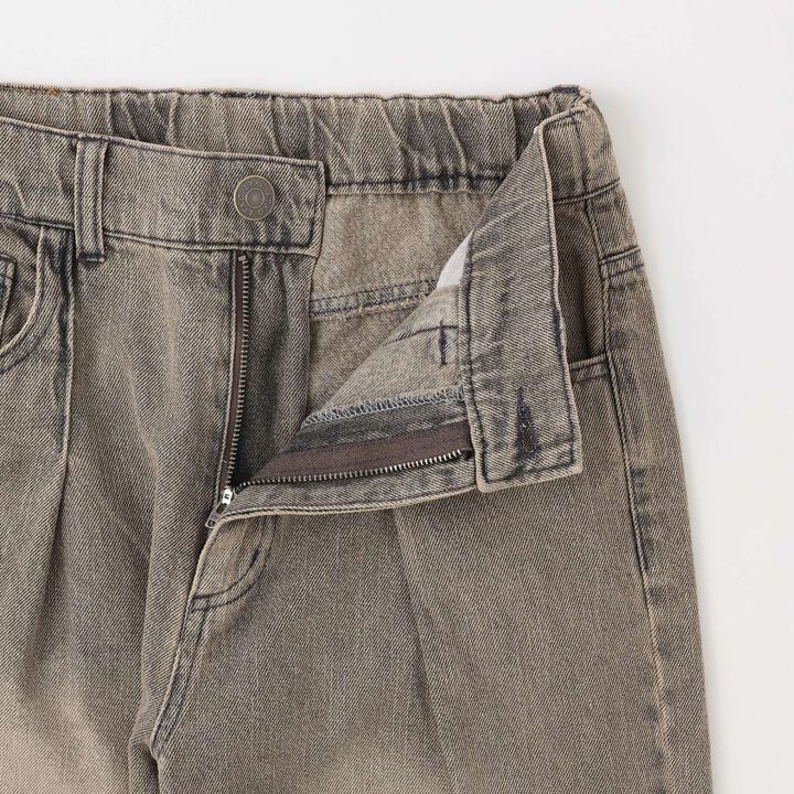 [LTXC] Tack Wide Denim Pants [Set Available],Gray, medium image number 13
