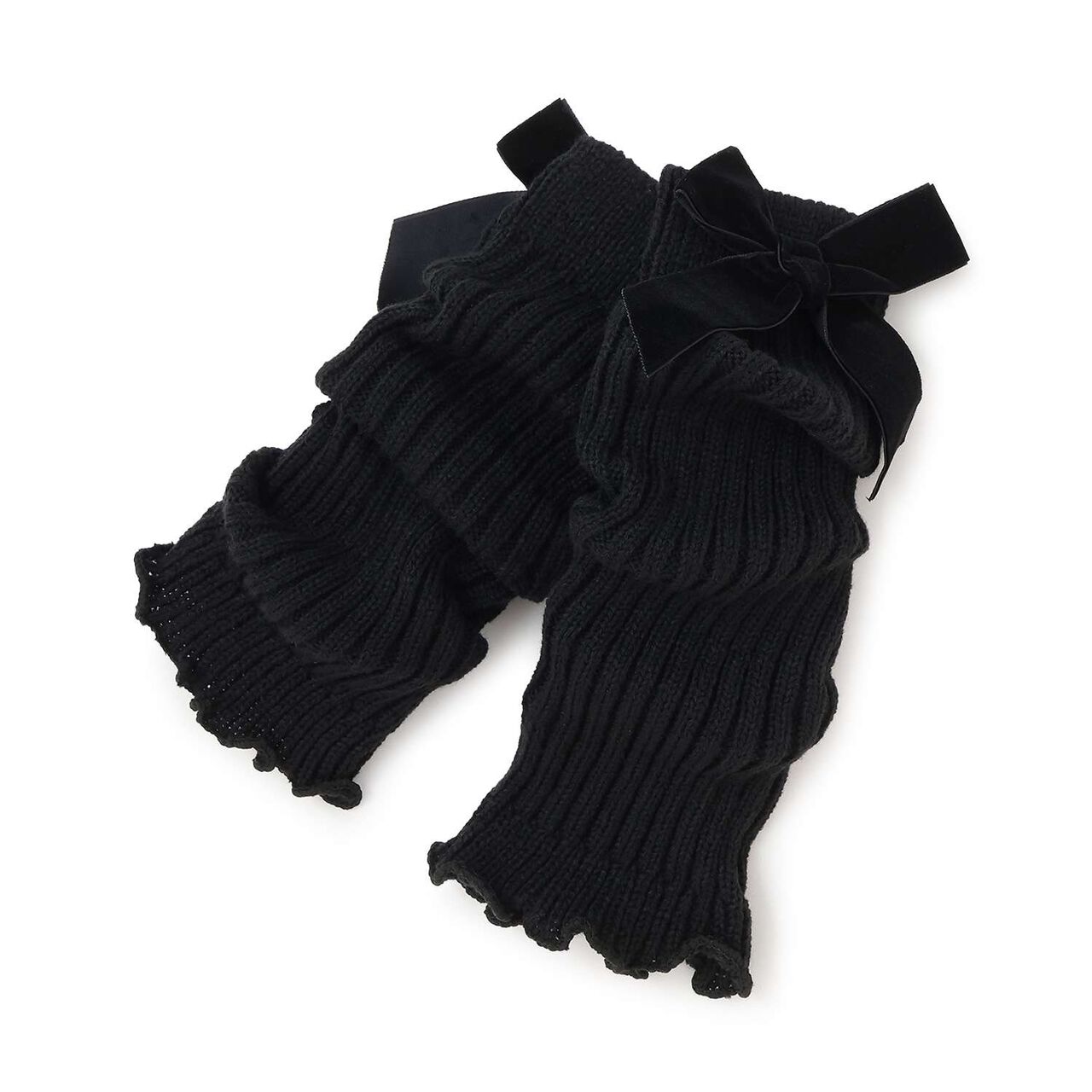 Ribbon-Accent Loose Socks [Kids Girls Children's Clothing],Off white, large image number 5