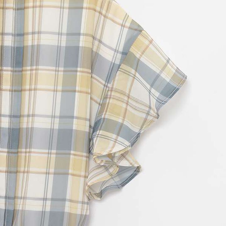 Collared Pleated One-Piece Dress,Black, medium image number 12