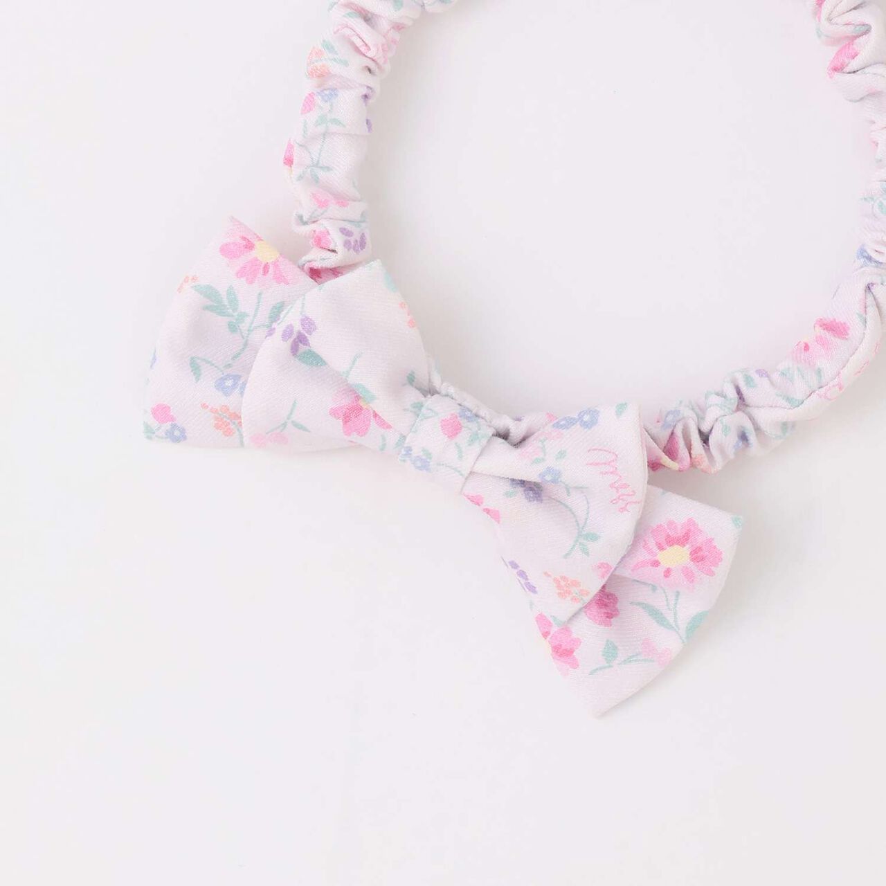 Flower Pattern Apron & Headband Set [Box Included],Light pink, large image number 7