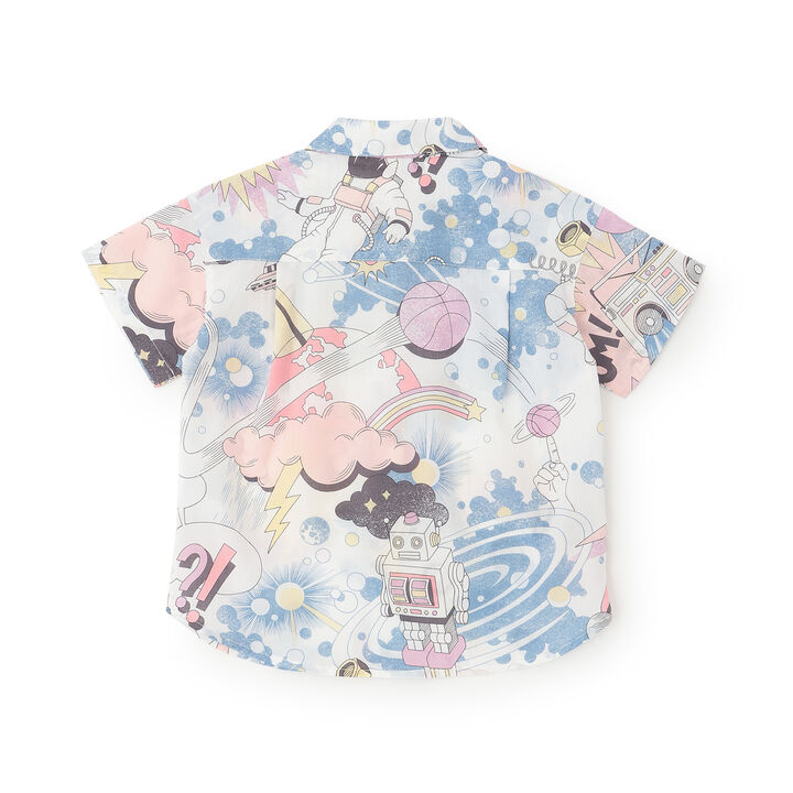 LUKEY S ROBOT Short-Sleeve Shirt,Multi color, medium image number 1