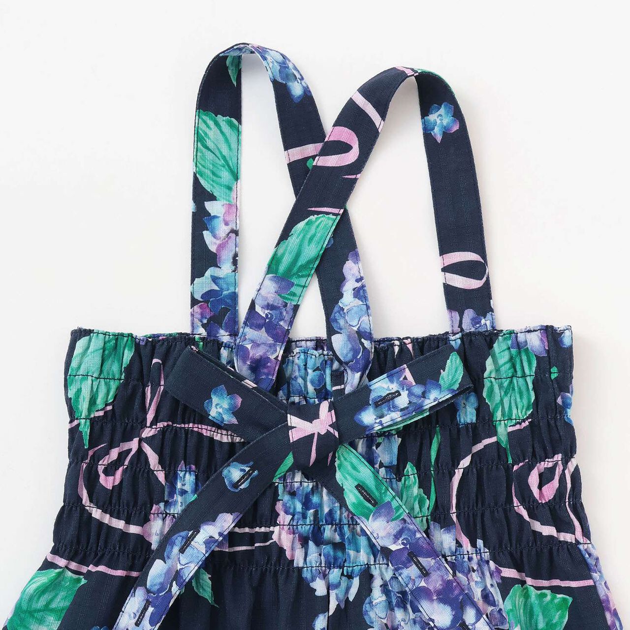 [Cool Touch] Hydrangea Pattern 2WAY Yukata,Navy, large image number 4